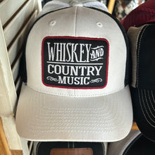 Load image into Gallery viewer, Whiskey and country music (guy hat)
