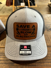 Load image into Gallery viewer, Save a fuse blow a electrician  (guy hat)
