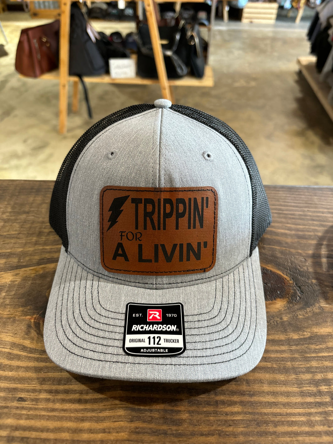 STrippin for a livin (electrician) guy baseball hat