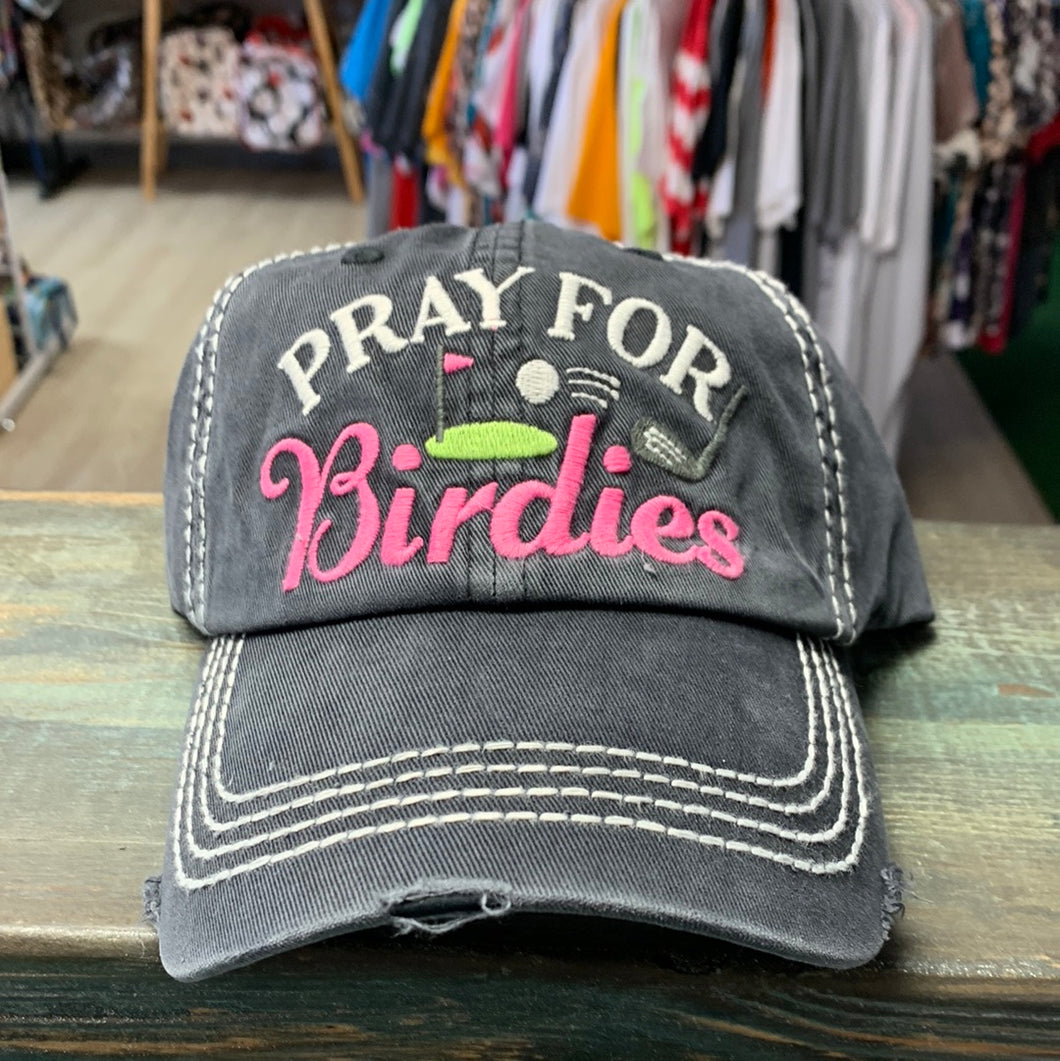 Pray for Birdies  hat