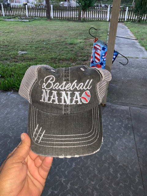 BASEBALL NANA baseball hat