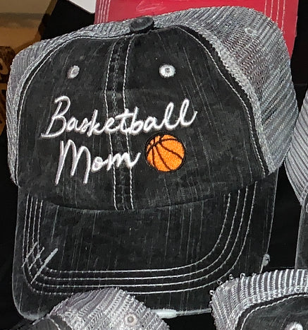 BASKETBALL MOM hat
