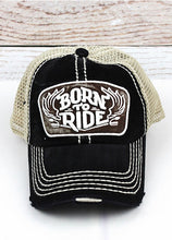 Load image into Gallery viewer, Born to ride baseball hat
