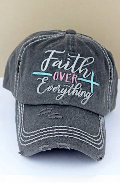 Faith over Everything baseball hat