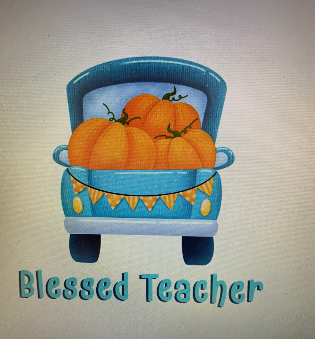 Fall teacher bleach t-shirt