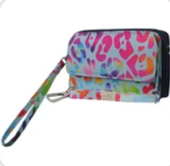 Colorful wallet/clutch/crossbody