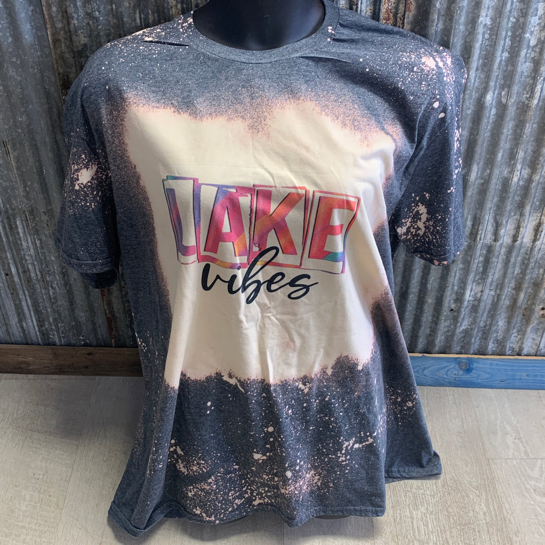 Lake life bleach t-shirt