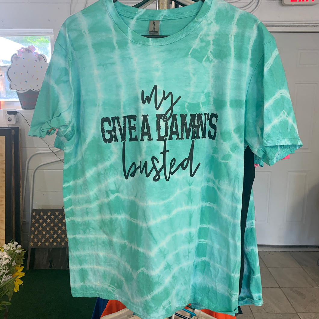My give a damn is busted  t-shirt