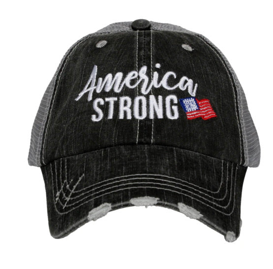 America strong baseball hat