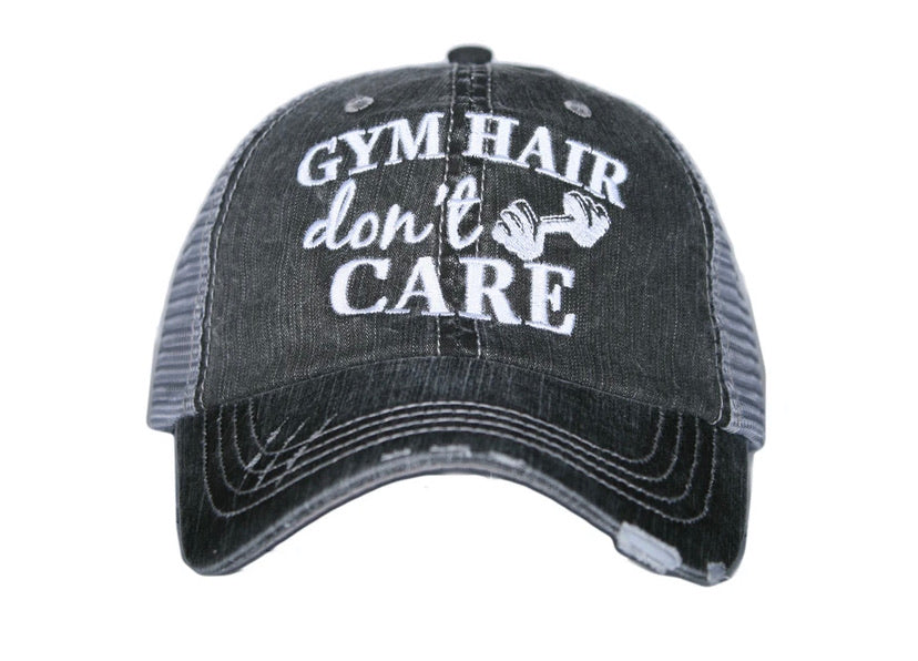 Gym hair don’t care hat