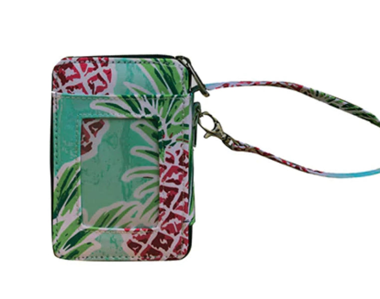 Pineapple small wallet/wristlet