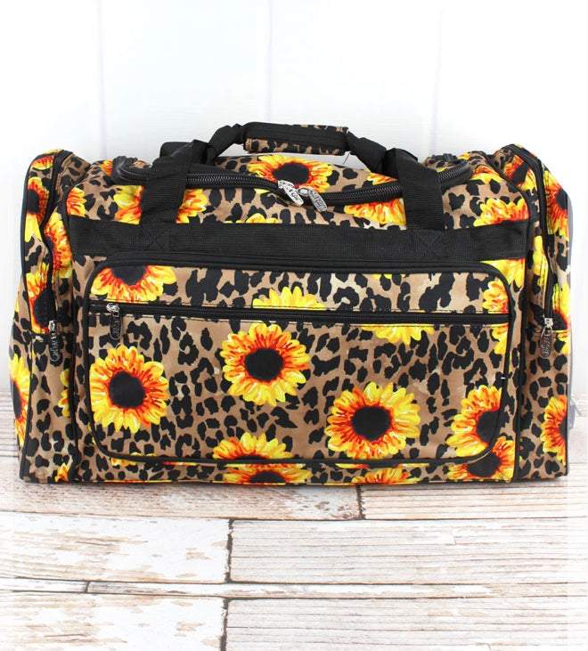 Sunflower (leopard) Duffle bag