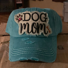 Load image into Gallery viewer, Dog Mom baseball hat
