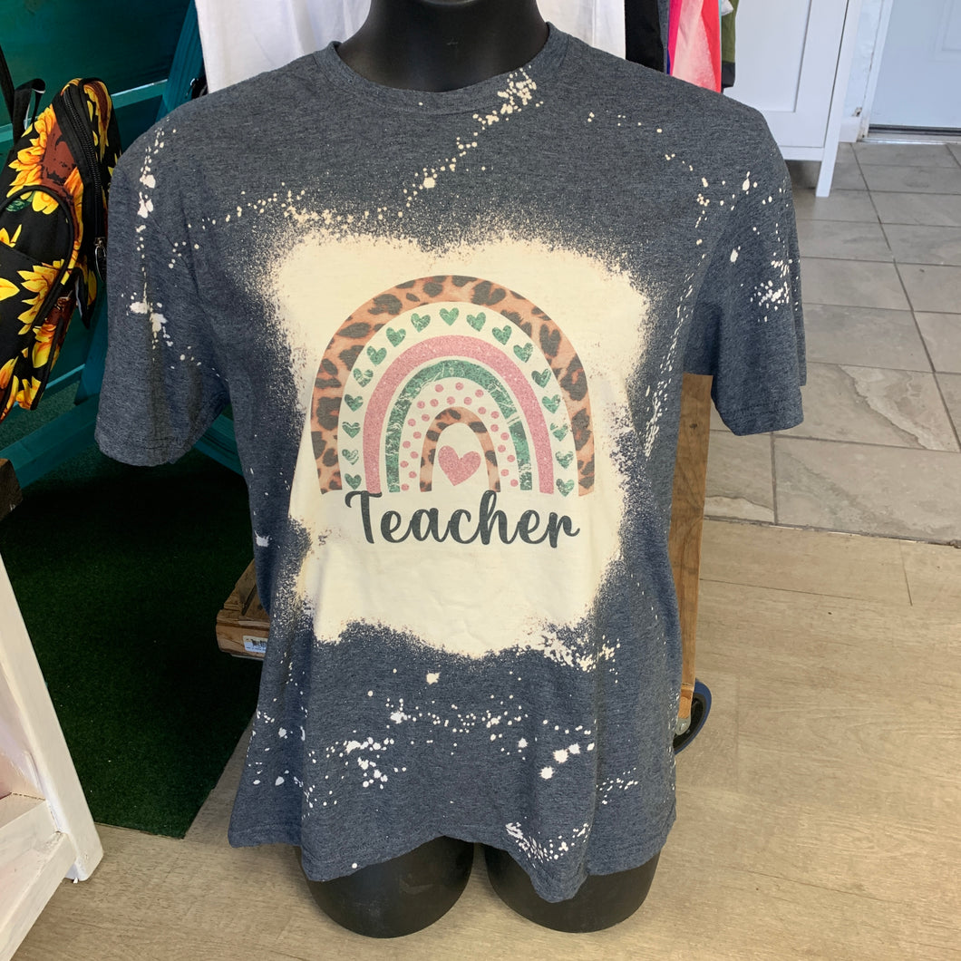 Teacher bleach t-shirt