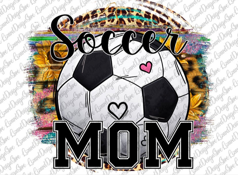 Soccer mom bleach t-shirt