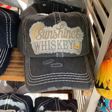 Load image into Gallery viewer, SUNSHINE and WHISKEY baseball hat
