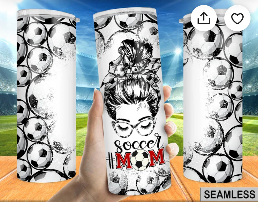 Soccer mom tumbler