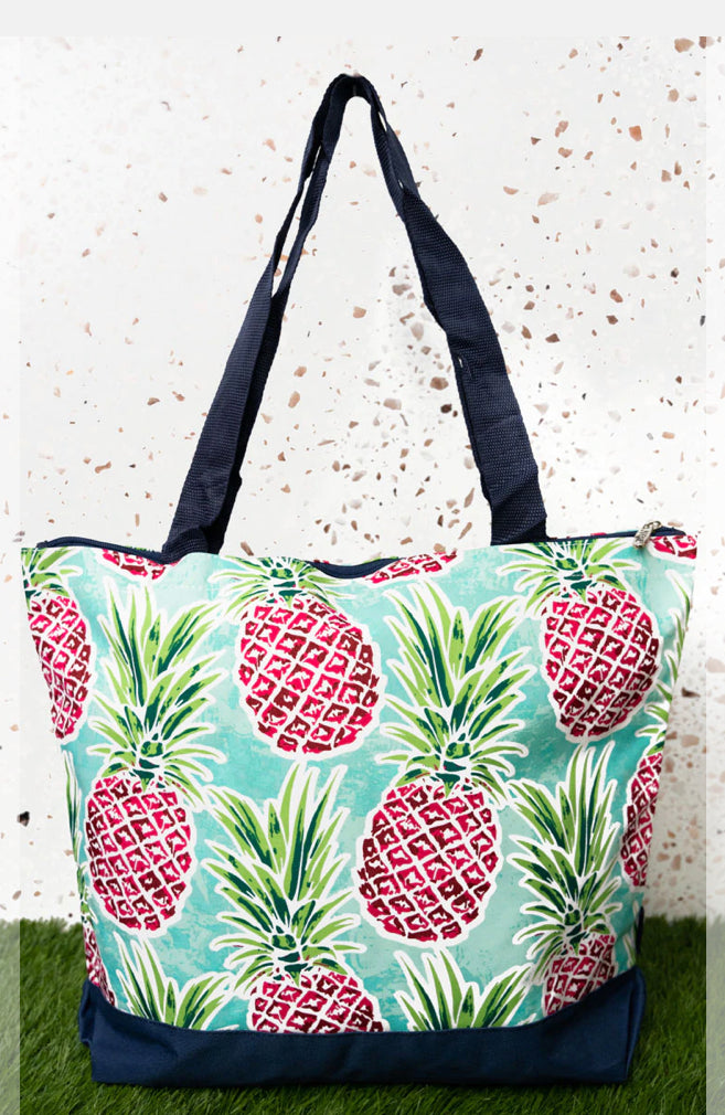 Pineapple  bag with change purse