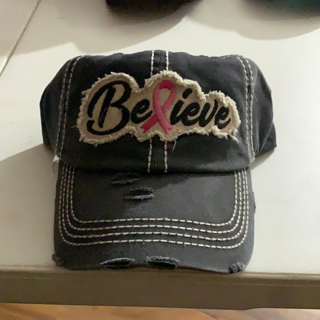 Believe baseball hat