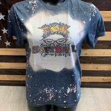Load image into Gallery viewer, Softball grammy bleach t-shirt

