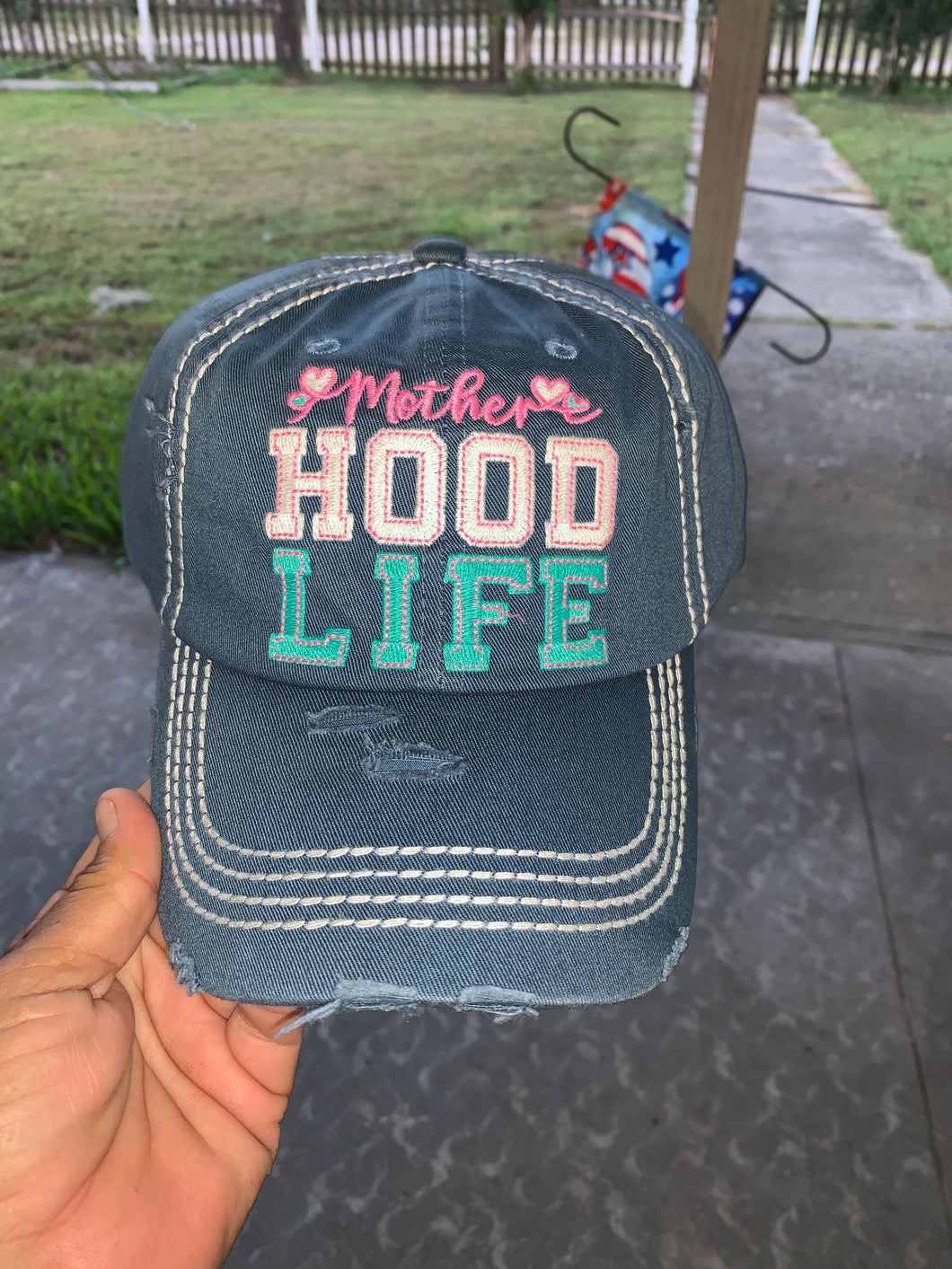 Mother Hood Life hat (blue)
