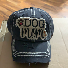 Load image into Gallery viewer, Dog Mom baseball hat
