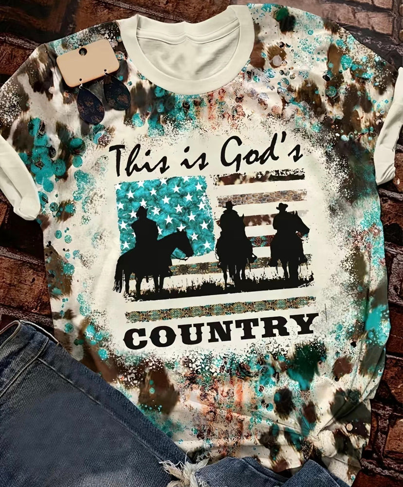 This is god country bleach t-shirt