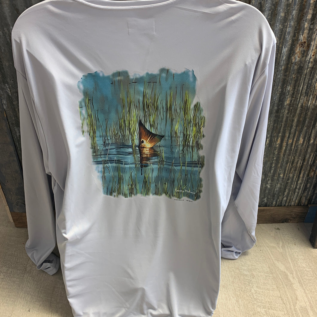 Redfish fishing shirt