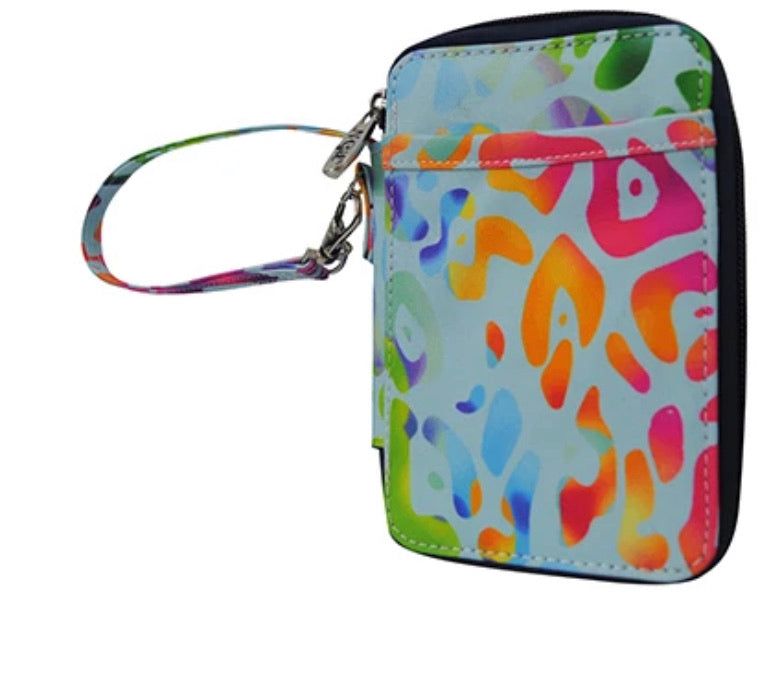 Colorful small  wallet/wristlet