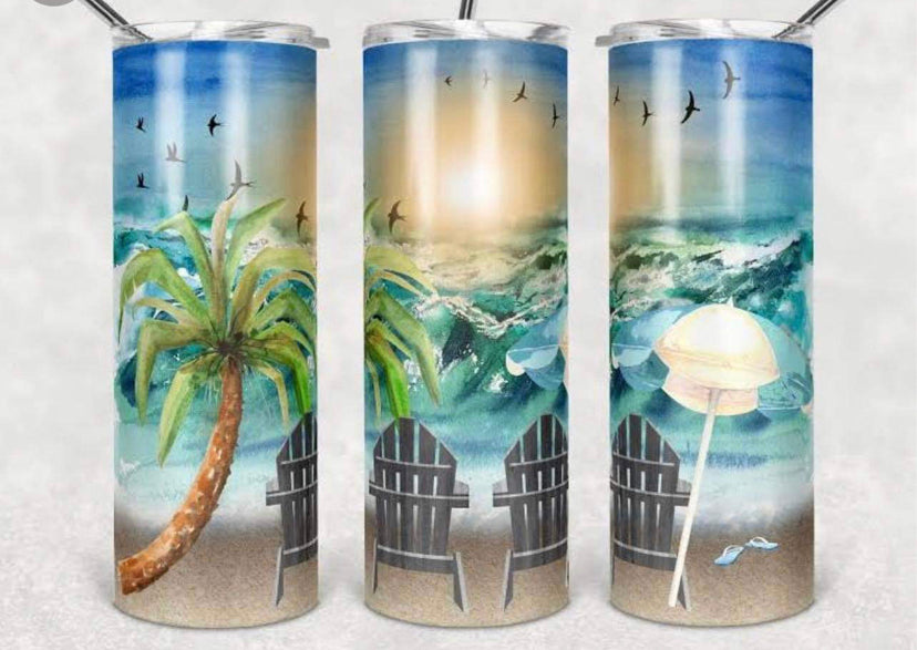 Beach tumbler