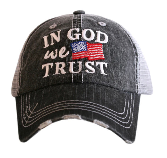 In God we Trust baseball hat