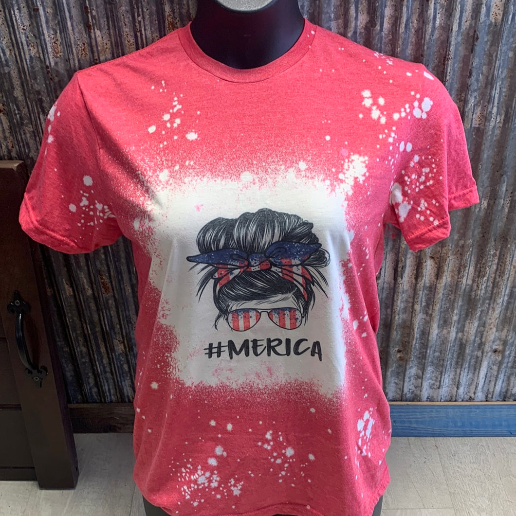 #MERICA bleach t-shirt