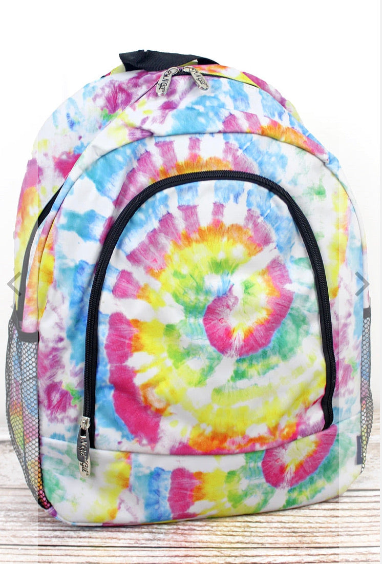 Rainbow Tie dye Backpack