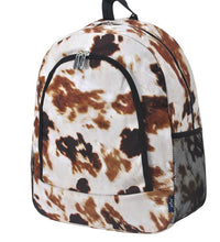 Load image into Gallery viewer, Cow print Backpack
