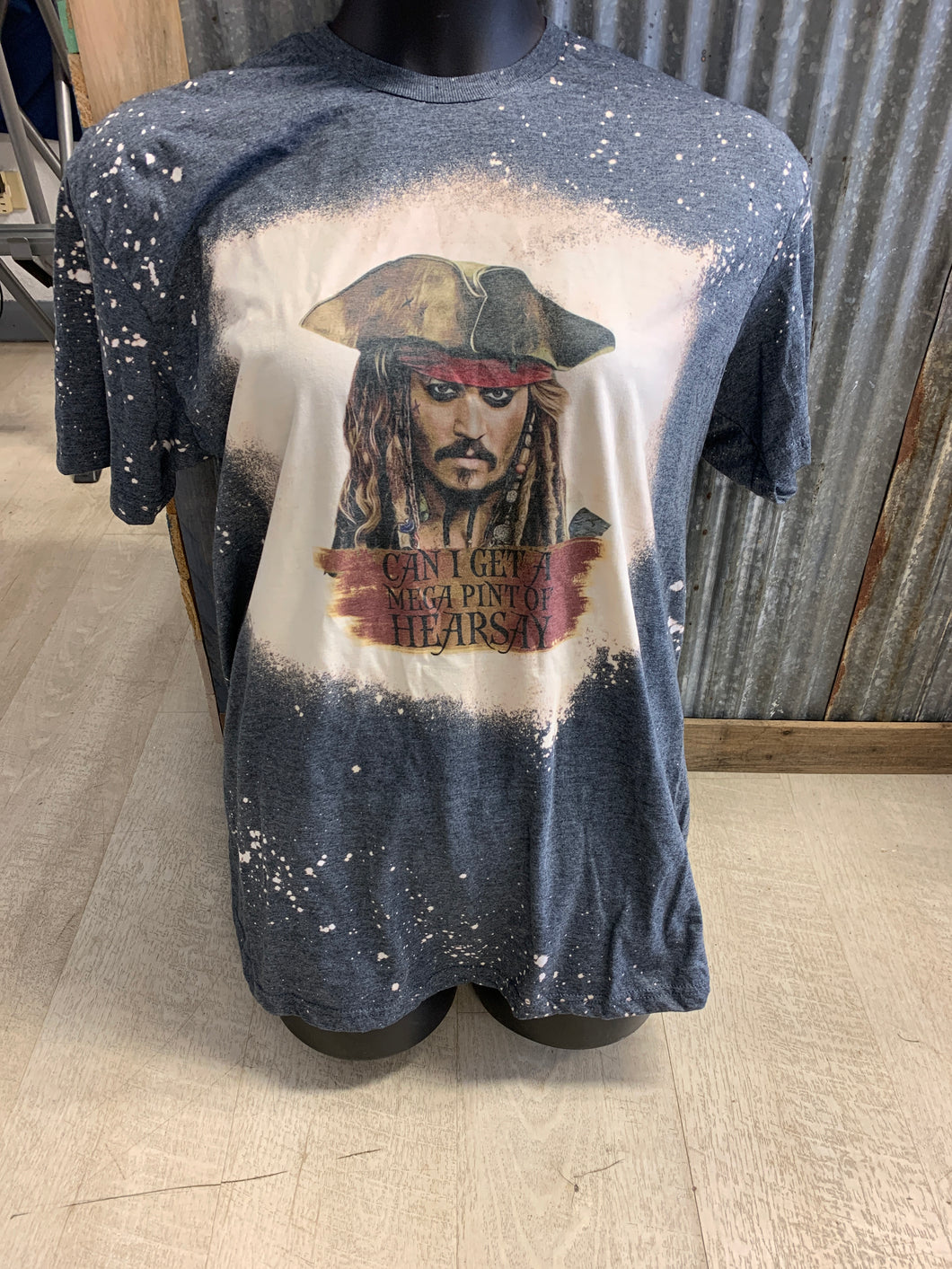Jack sparrow bleach t-shirt