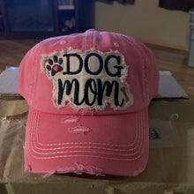 Load image into Gallery viewer, Dog Mom baseball hat
