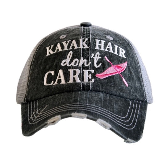 Kayak Hair I don't care hat